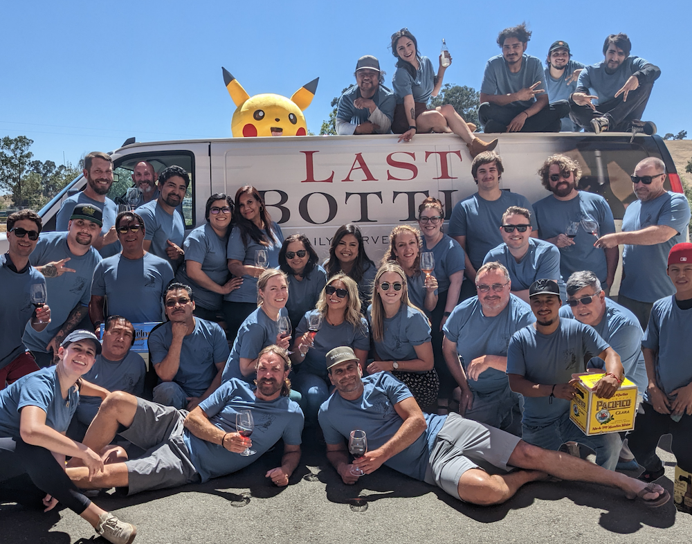 Team photo from the 2022 Harvest Marathon event.